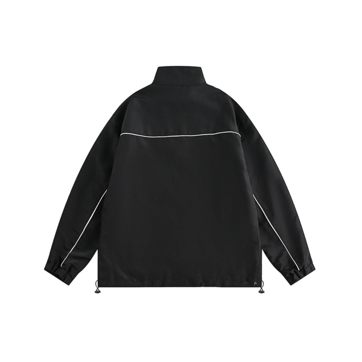Unisex Jacket Vintage Stand Collar Jacket for Men and Women Couple Casual Loose Jacket