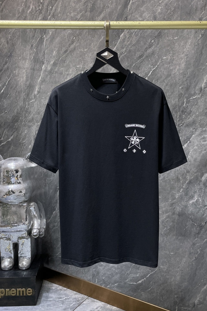 Chrome heart T shirts High-quality 100% cotton streetwear